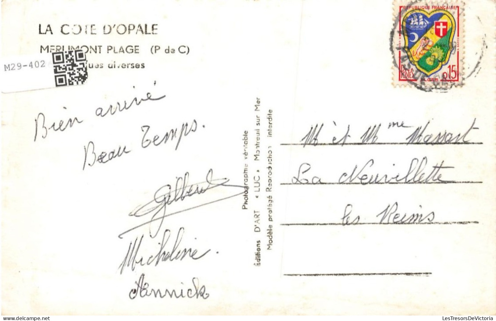 FRANCE - Merlimont Plage - Vues Diverses - Multi Vues - Carte Postale - Other & Unclassified