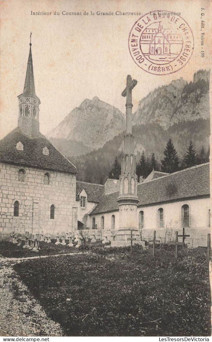 BATIMENTS ET ARCHITECTURE - Intérieur Du Couvent De La Grande Charreuse - Carte Postale Ancienne - Kirchen U. Kathedralen