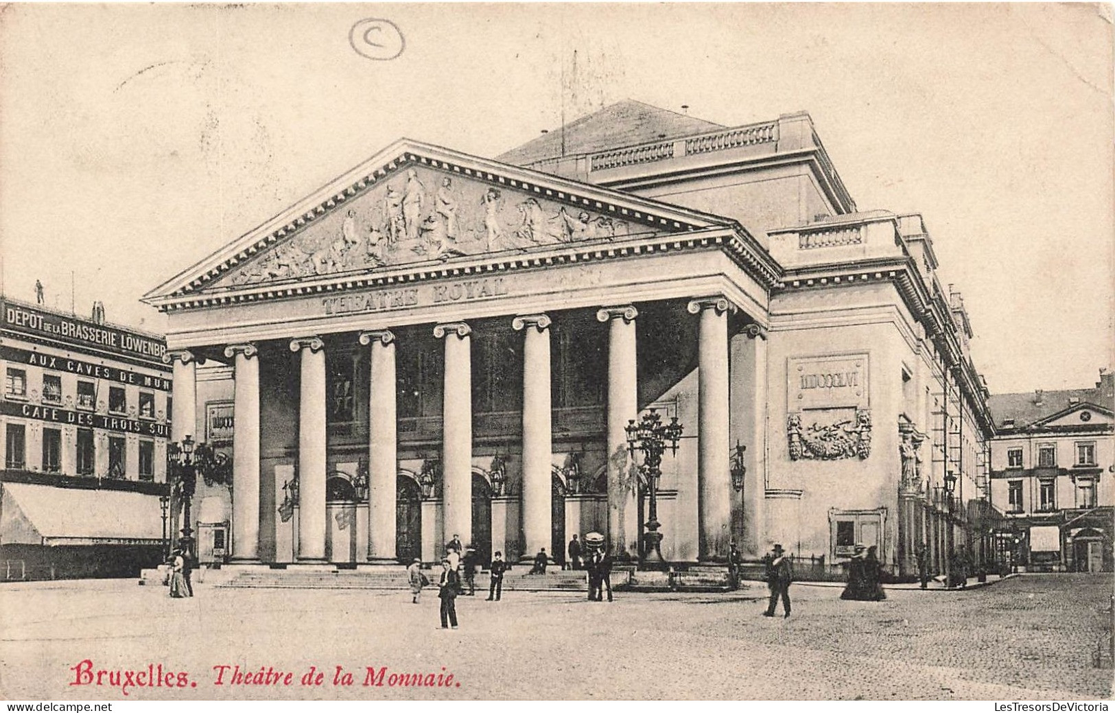 BELGIQUE - Bruxelles - Théâtre De La Monnaie - Carte Postale Ancienne - Other & Unclassified