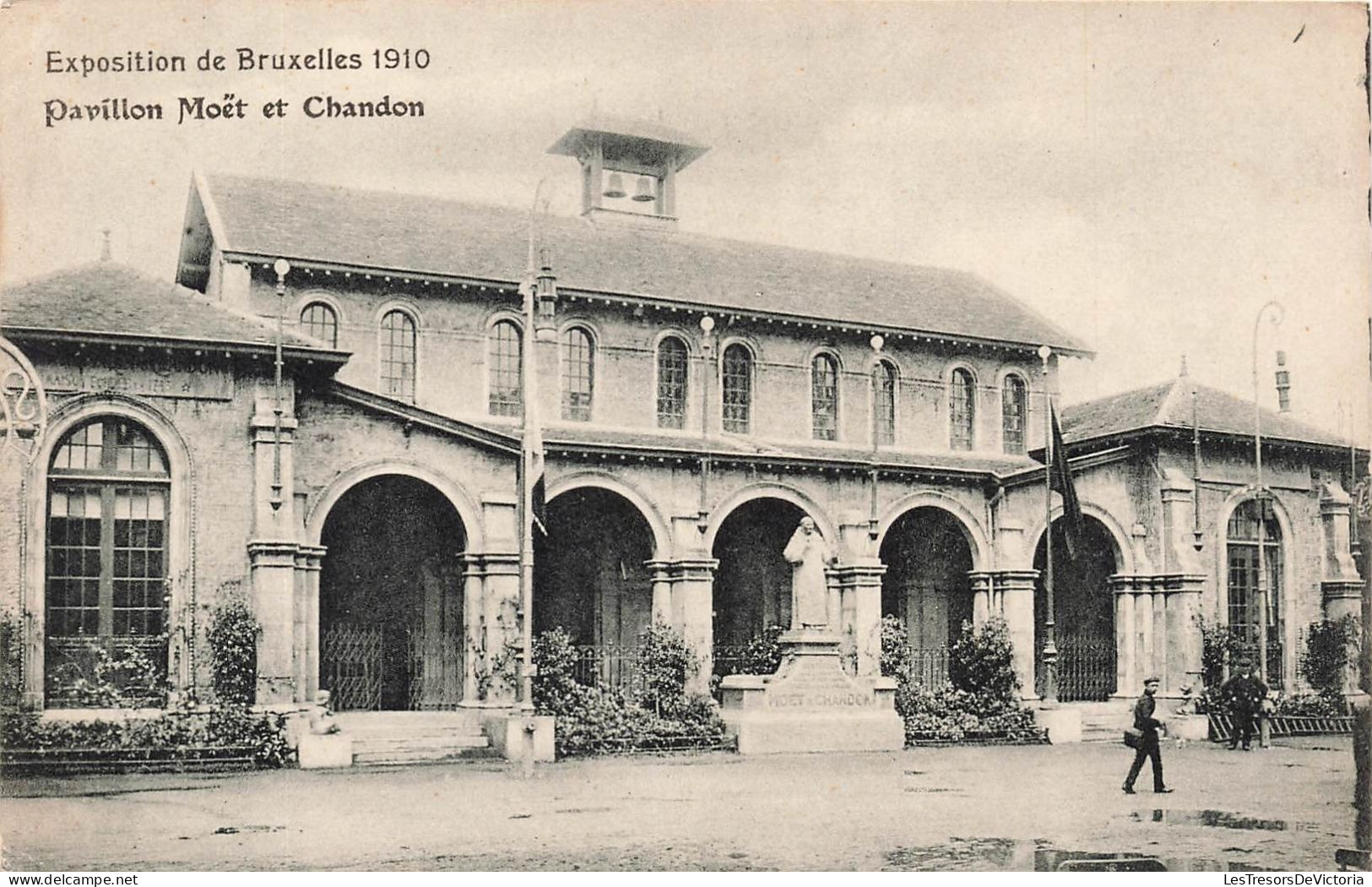 BELGIQUE - Bruxelles - Exposition 1910 - Pavillon Moet Et Chandon - Carte Postale Ancienne - Sonstige & Ohne Zuordnung