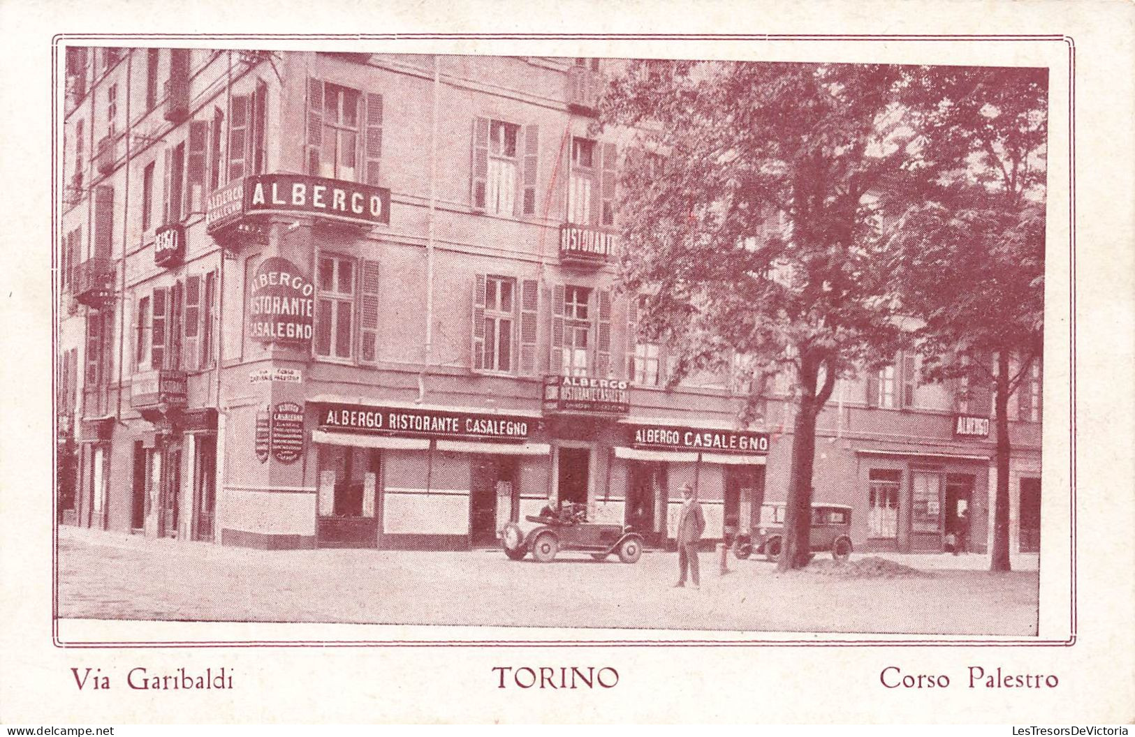 ITALIE - Torino - Via Garibaldi - Alberco - Corso Palestro - Carte Postale Ancienne - Other & Unclassified