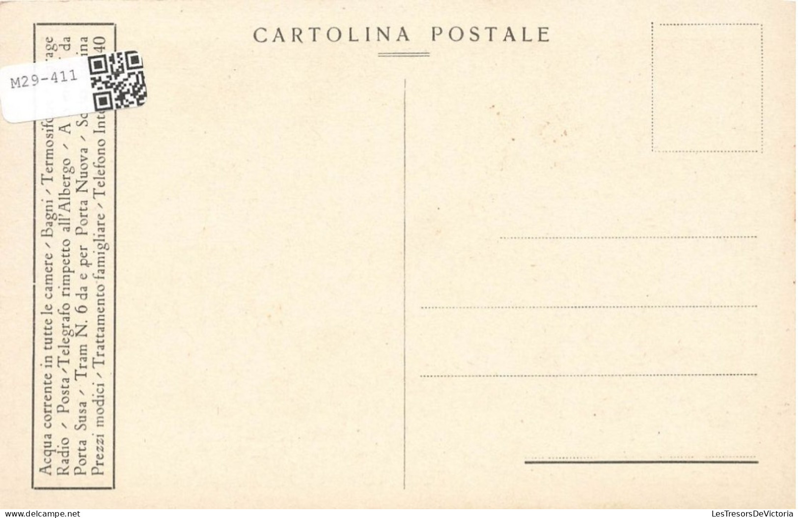 ITALIE - Torino - Via Garibaldi - Alberco - Corso Palestro - Carte Postale Ancienne - Other & Unclassified