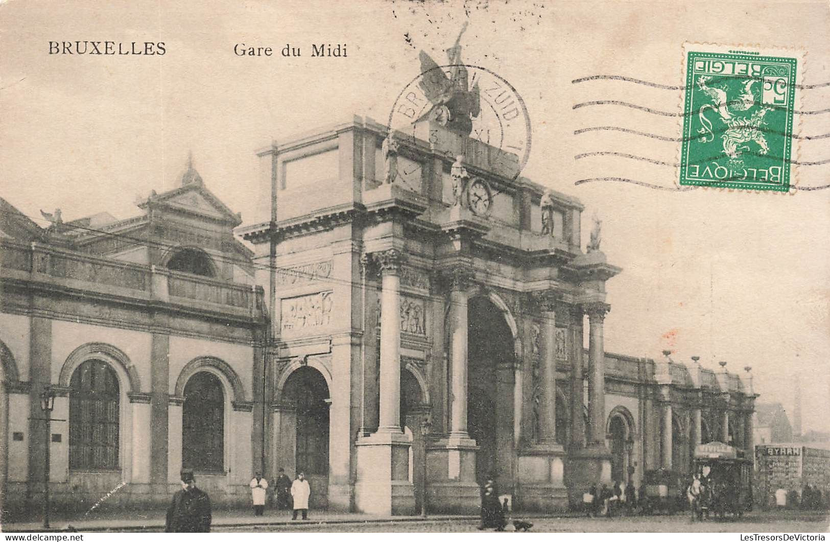 BELGIQUE - Bruxelles - Gare Du Midi - Carte Postale Ancienne - Autres & Non Classés