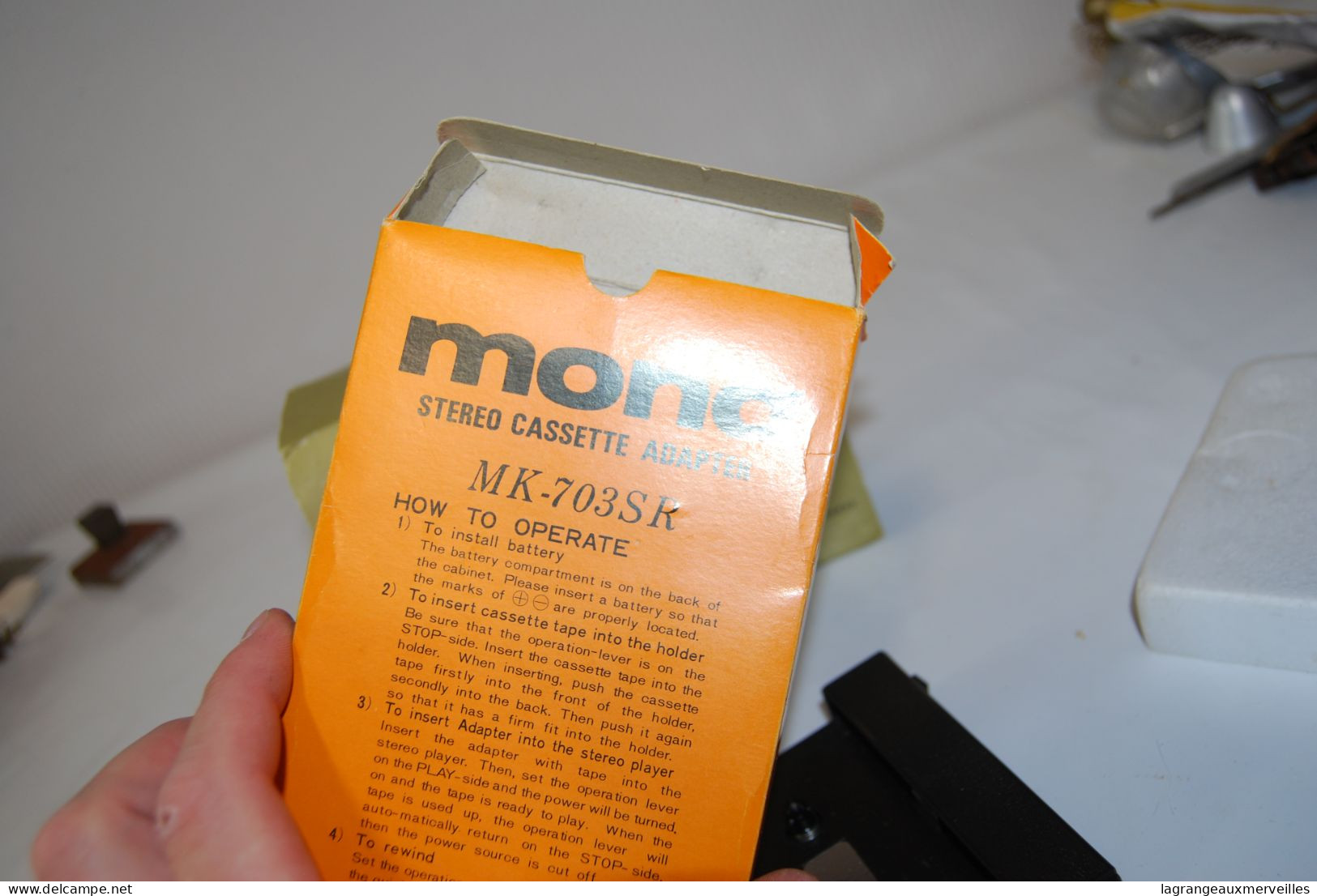 C308 Ancien Appareil - Mona - Stereo Cassette - MK-703SR - Material Y Accesorios