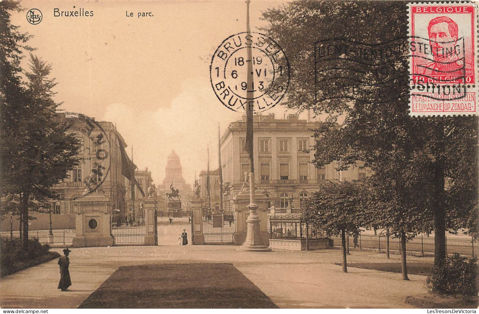BELGIQUE - Bruxelles - Le Parc - Carte Postale Ancienne - Autres & Non Classés