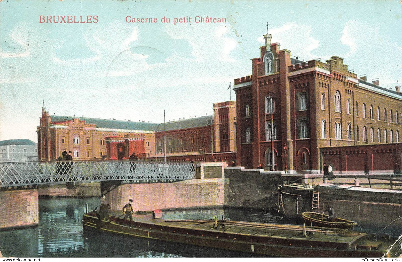 BELGIQUE - Bruxelles - Caserne Du Petit Château - Carte Postale Ancienne - Autres & Non Classés