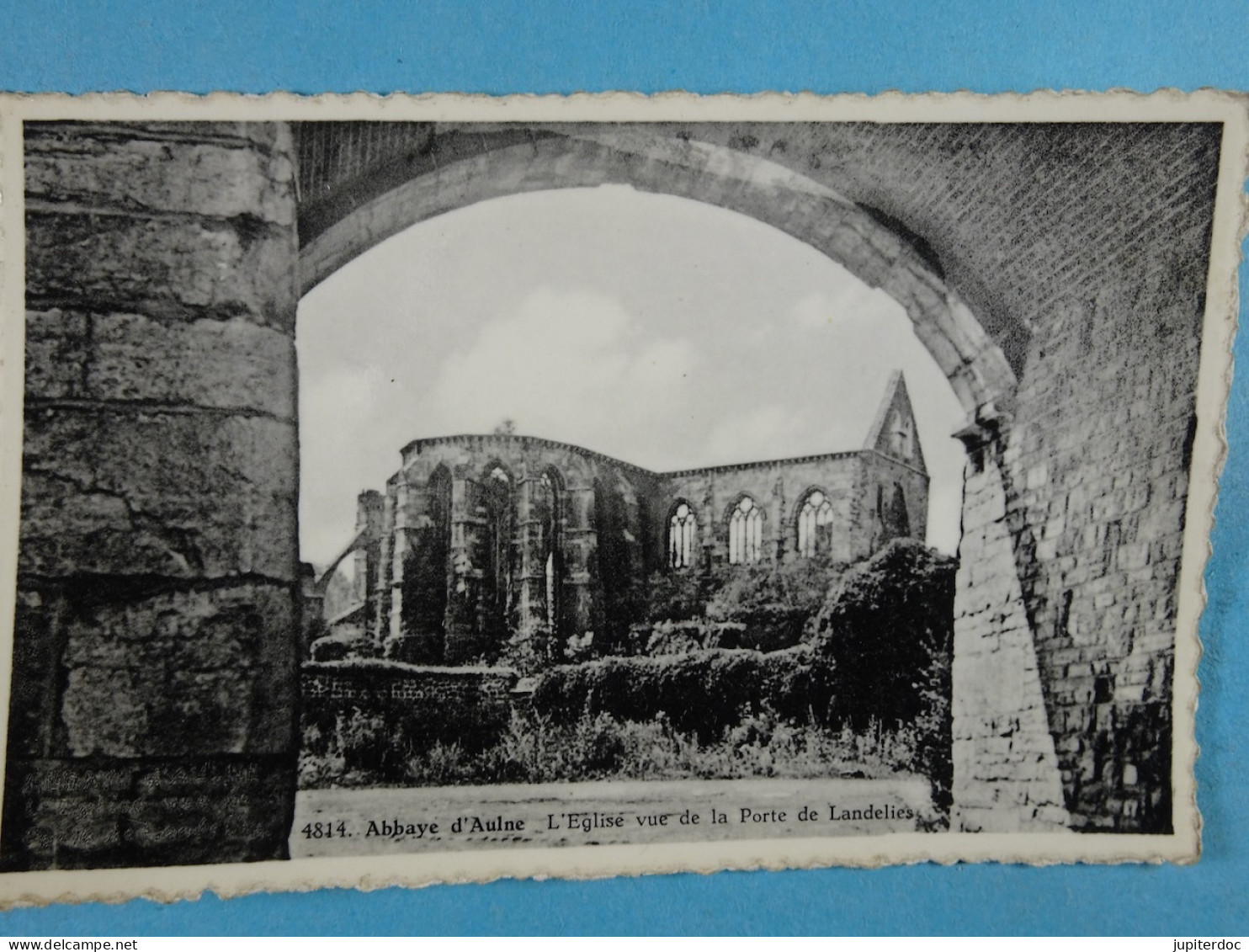 Abbaye D'Aulne L'Eglise Vue De La Porte De Landelies (Mosa) - Thuin