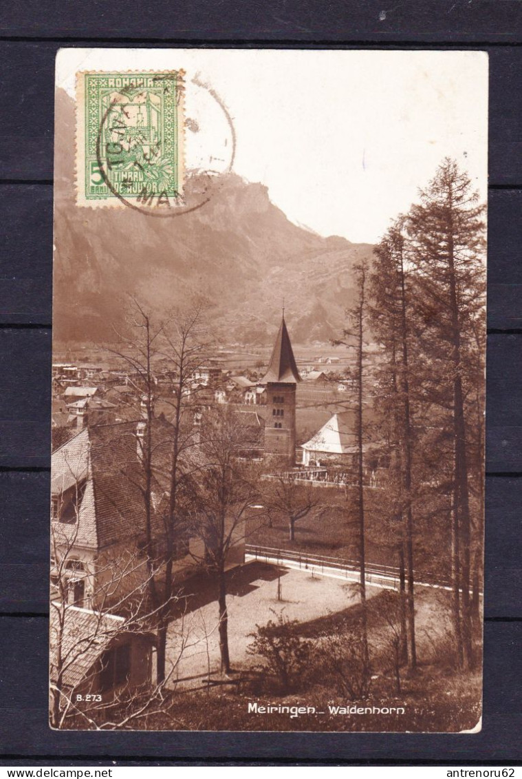 STAMPS-ROMANIA-POSTCARD-1919-USED-SEE-SCAN - Lettres & Documents