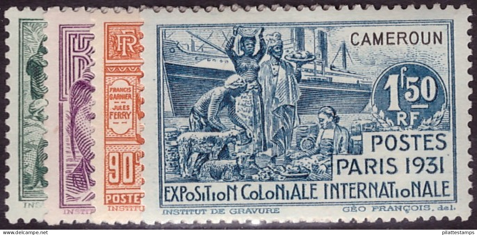 1931* Exposition Coloniale 103 Valeurs - Sin Clasificación