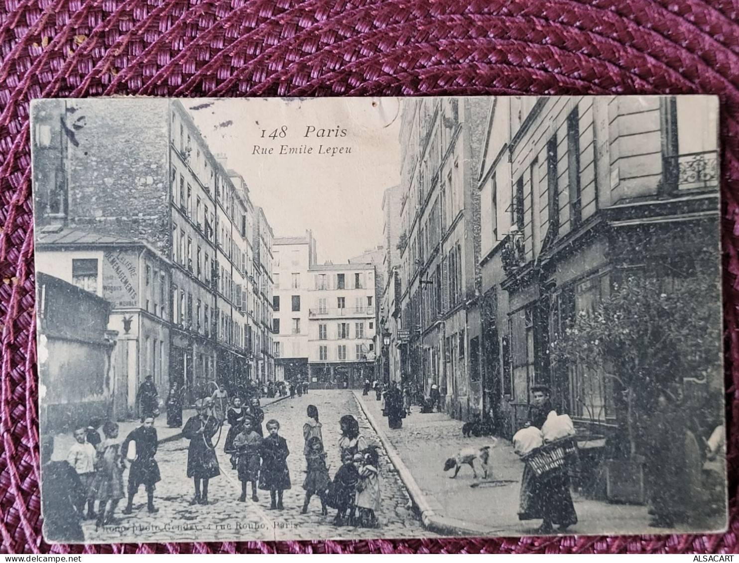 Paris ,rue  émile Lepeu - Non Classés