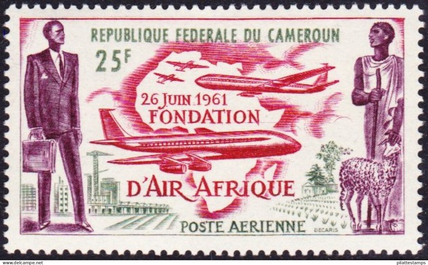 1961/62** Air Afrique - Ohne Zuordnung