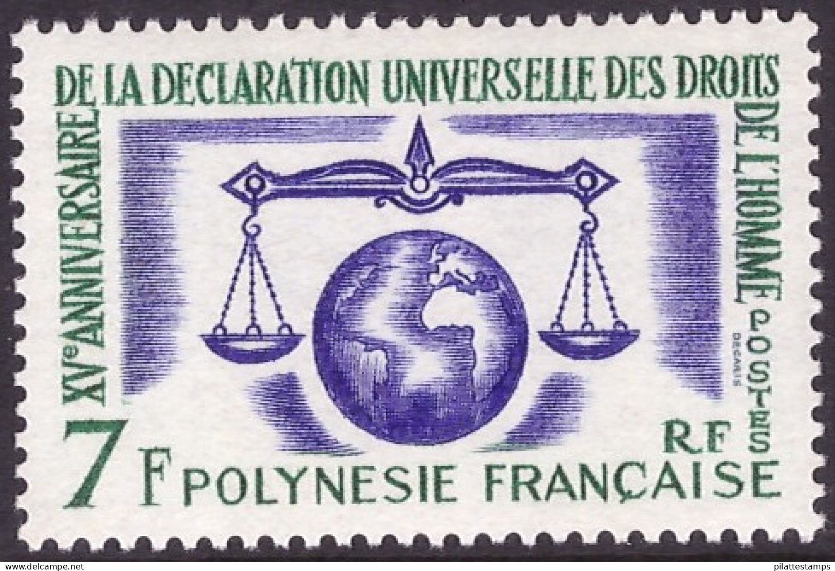 1963** 15eme Ann. Des Droits De LHomme - Non Classés