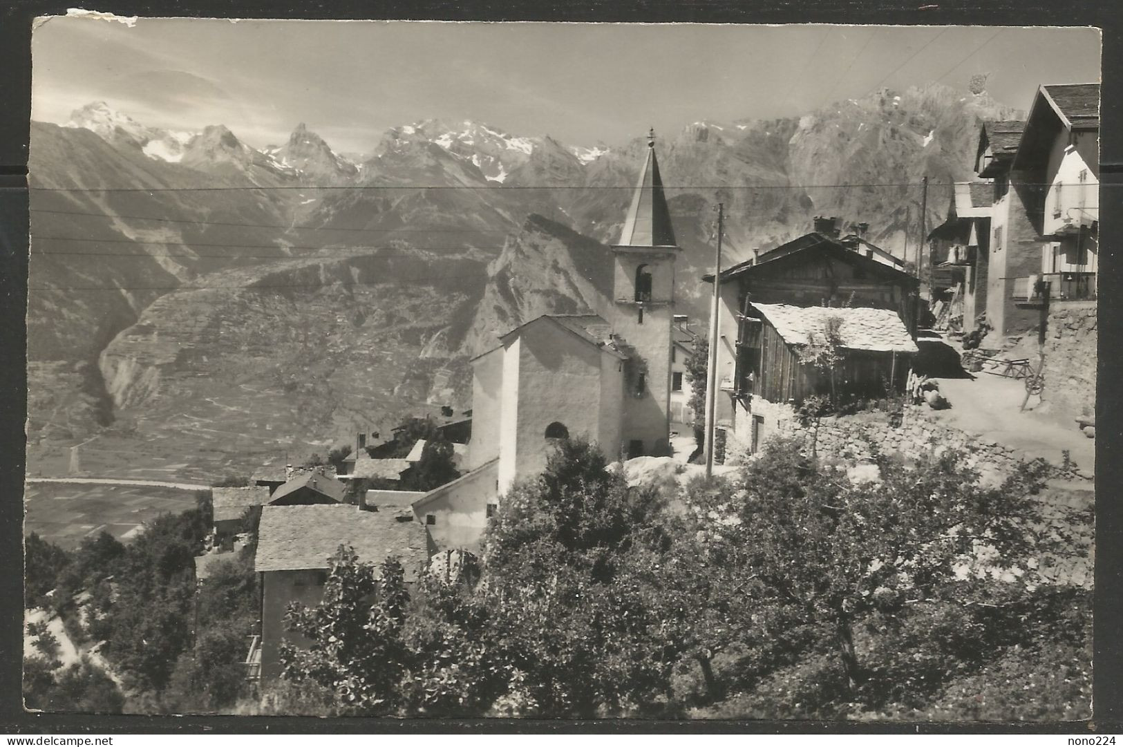 Carte P De 1961 ( Isérables Et Les Alpes Vaudoises ) - Isérables