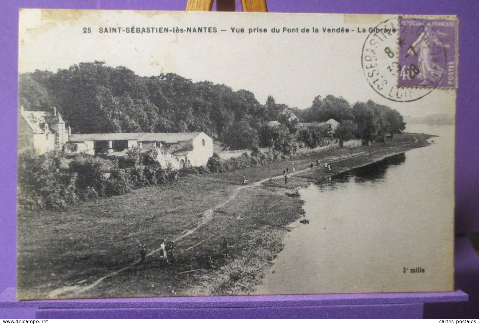 SAINT-SEBASTIEN-lès-NANTES Vue Prise Du Pont De La Vendée - La Gibraye - Saint-Sébastien-sur-Loire