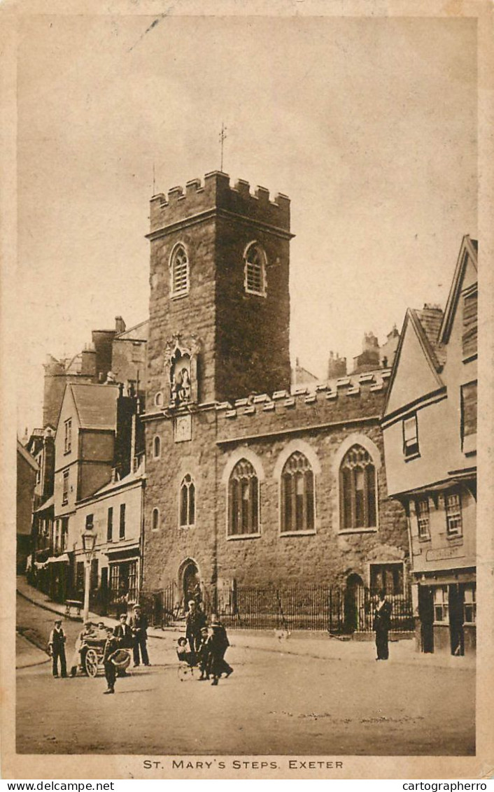 United Kingdom England Exeter St. Mary's Steps - Exeter