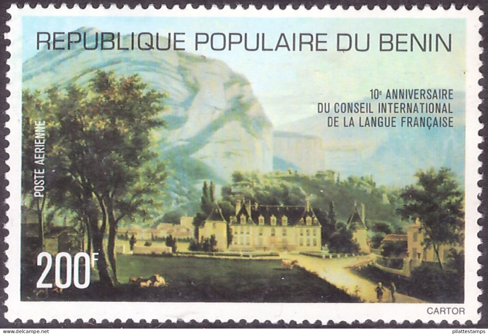 1977** Conseil Langue Française 10 Valeurs - Non Classés