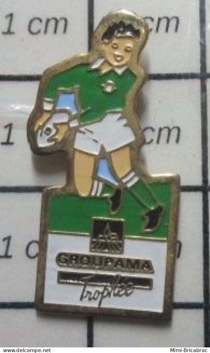 2822 Pin's Pins / Beau Et Rare / SPORTS / RUGBY TROPHEE GROUPAMA - Rugby