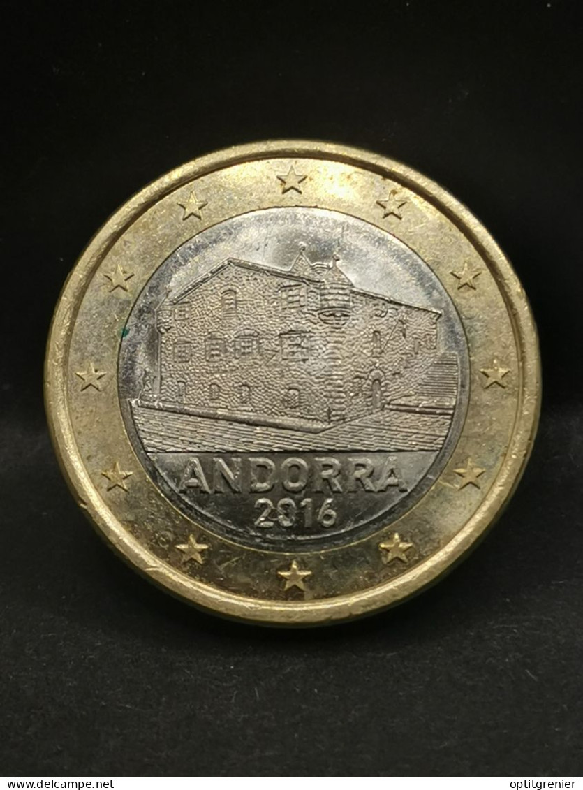 1 EURO ANDORRE 2016 / ANDORRA - Andorra