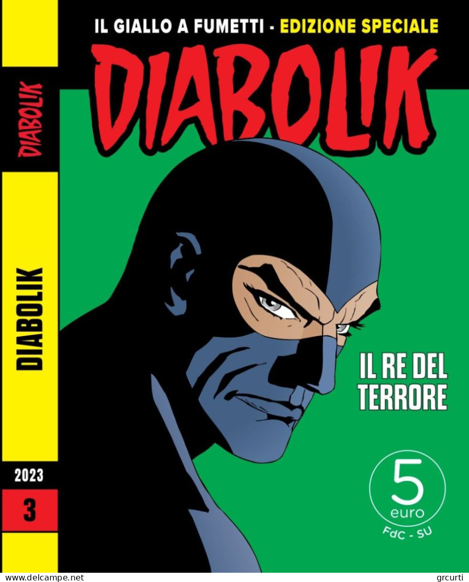 Italia - 5 Euro 2023 - Fumetti Diabolik - Diabolik - UC# 285 - Italie