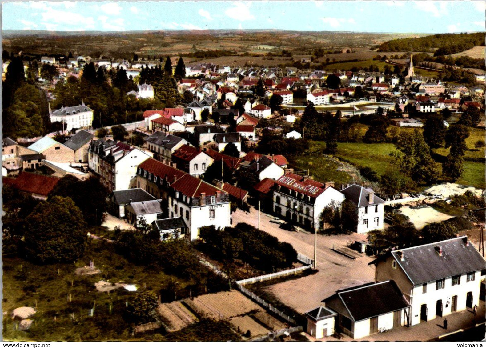 S15040 Cpsm 23 Auzances - Vue Aérienne - Auzances