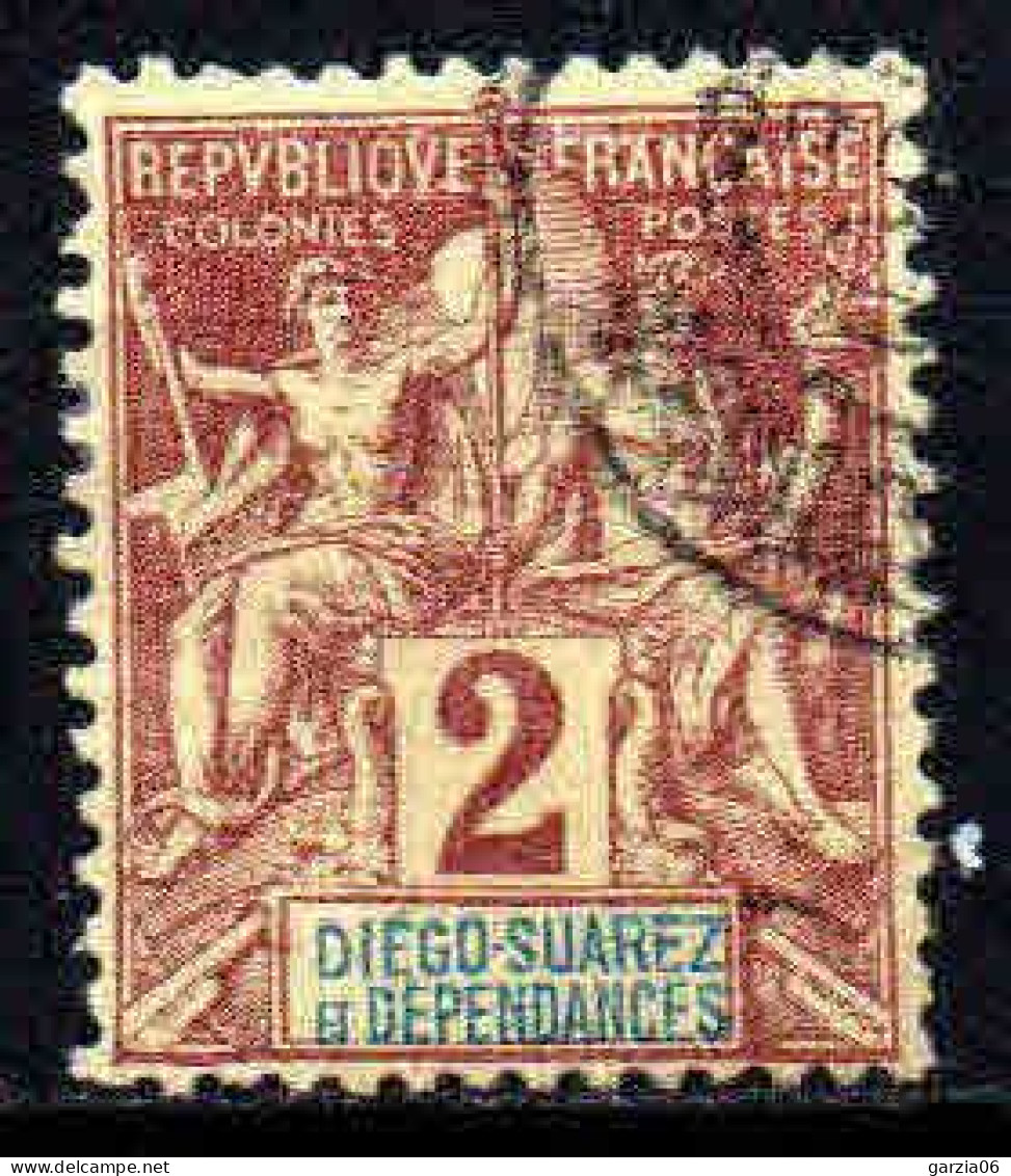 Diego Suarez - 1892 - Type Sage  - N° 26  - Oblit - Used - Gebraucht