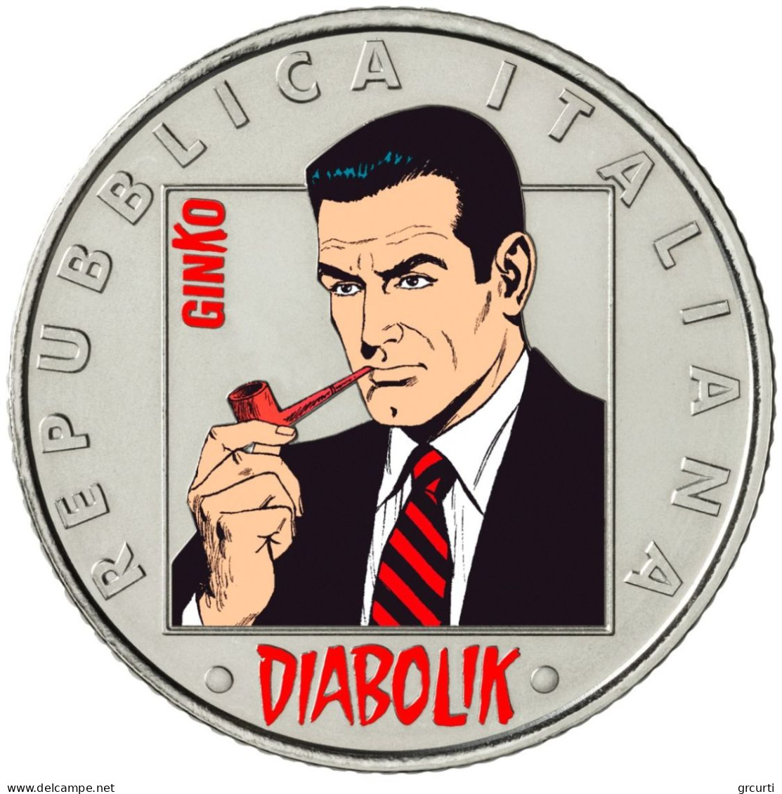 Italia - 5 Euro 2023 - Fumetti Diabolik - Ginko - UC# 286 - Italie