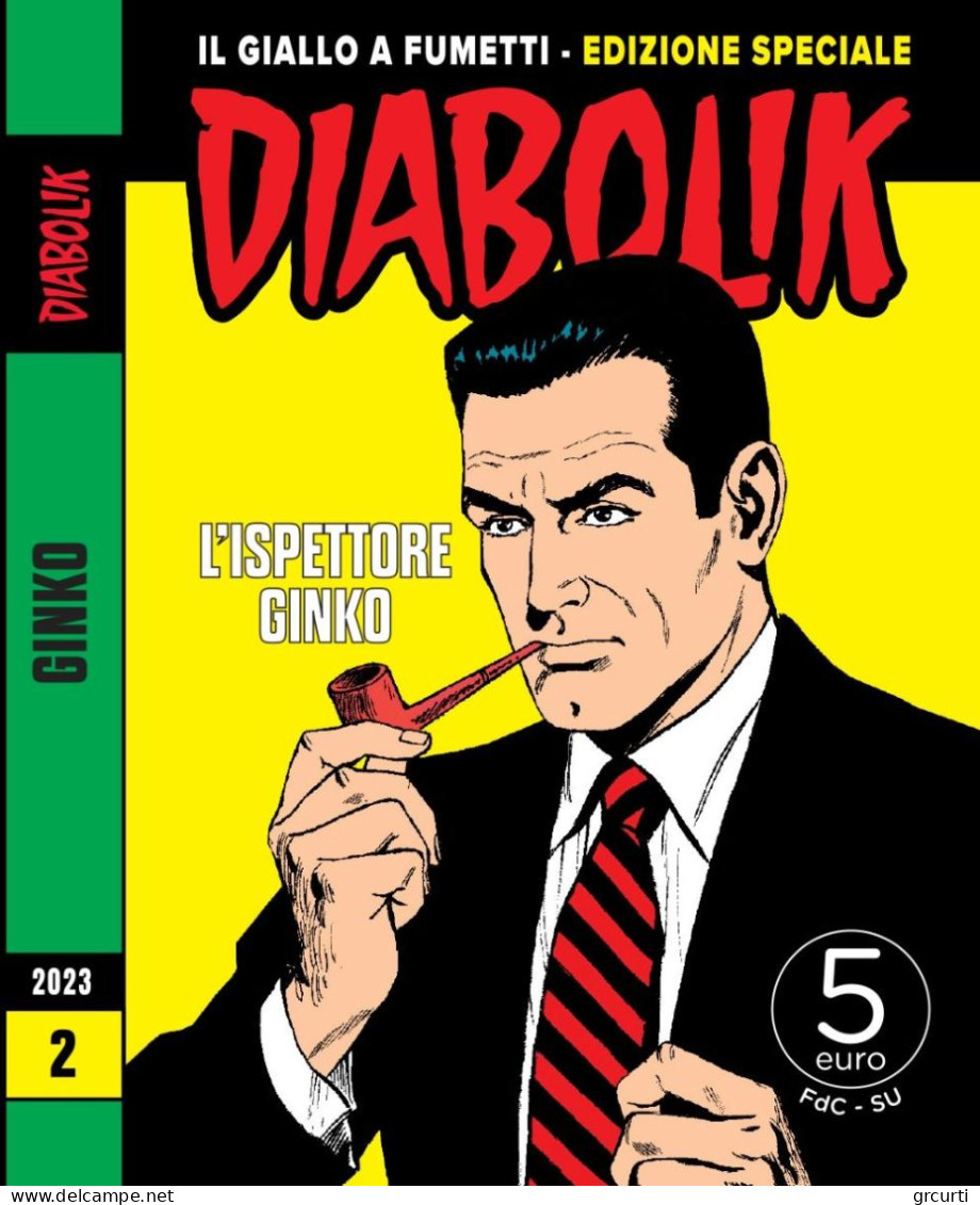 Italia - 5 Euro 2023 - Fumetti Diabolik - Ginko - UC# 286 - Italie