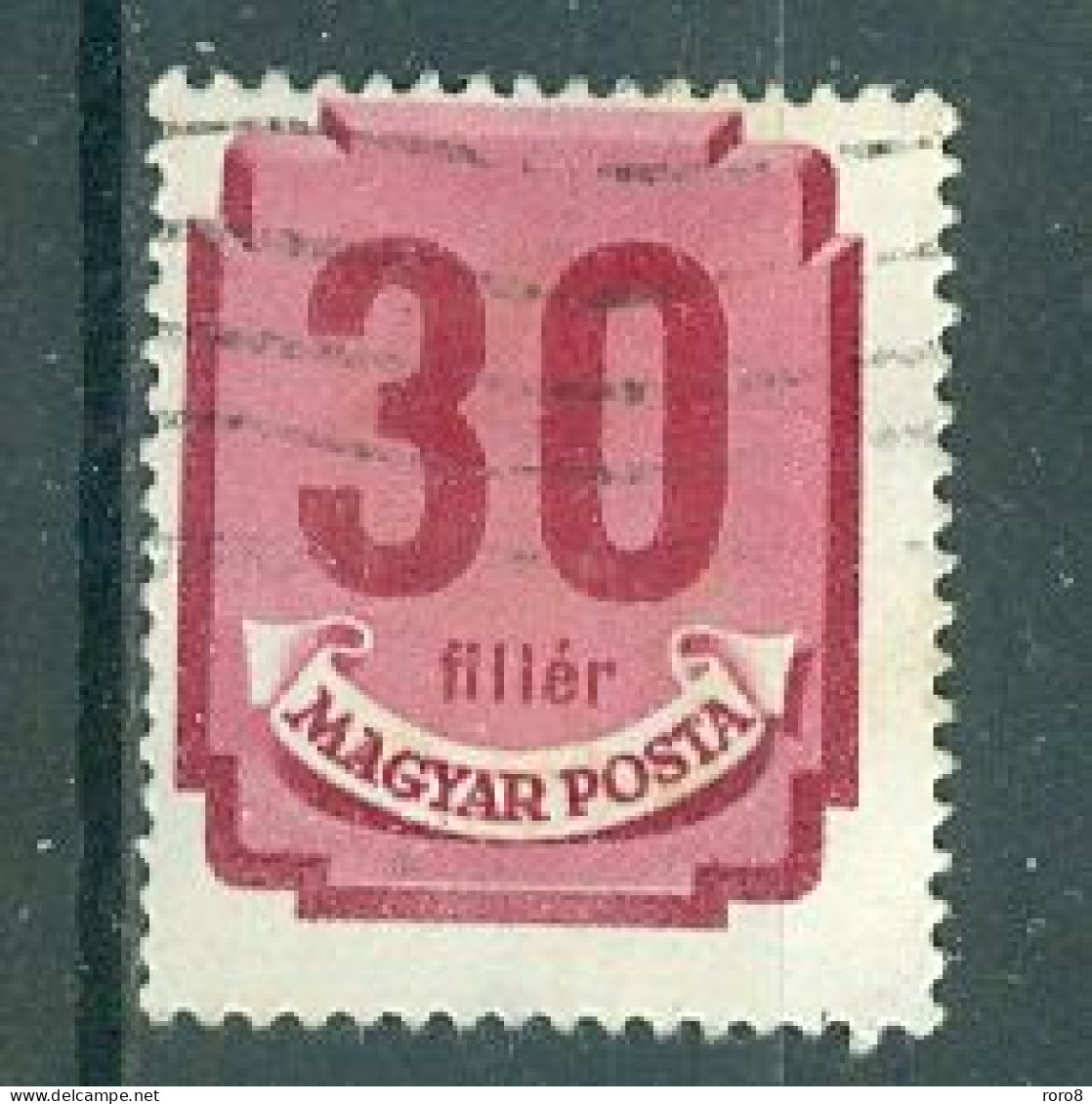 HONGRIE - TIMBRES-TAXE N°176 Oblitéré. Filigrane Etoile Multiple. - Segnatasse