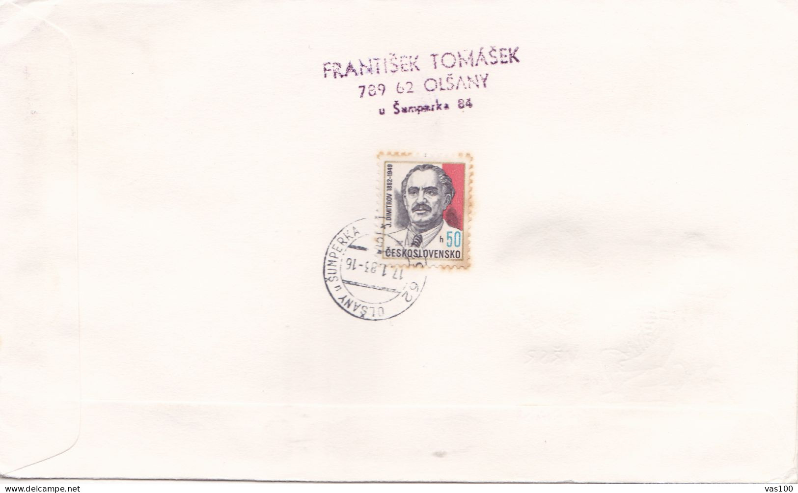 ANNIVERSARY PARTY   COVERS FDC  CIRCULATED 1982 Tchécoslovaquie - Lettres & Documents