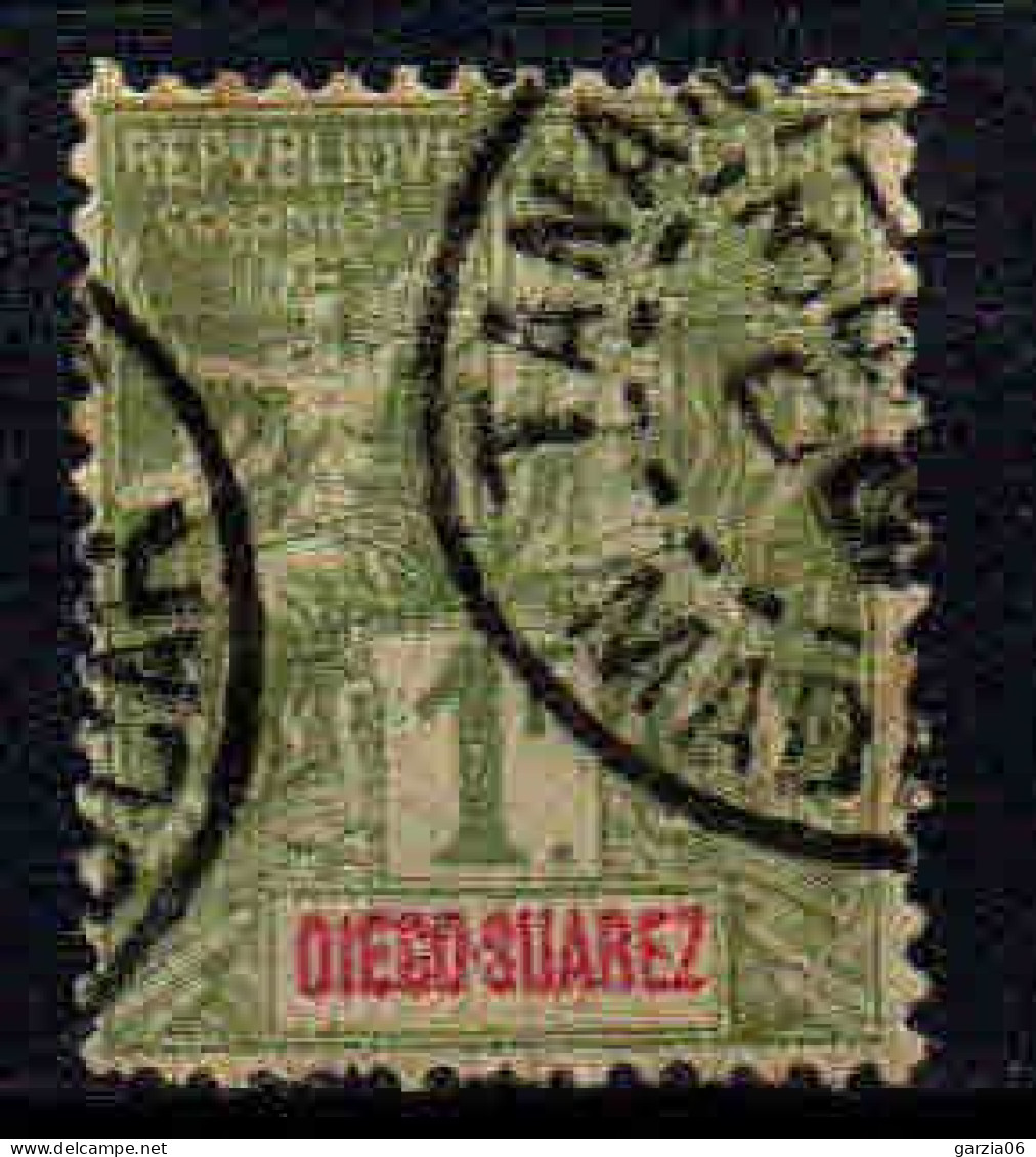 Diego Suarez - 1893 - Type Sage  - N° 50  - Oblit - Used - Usati