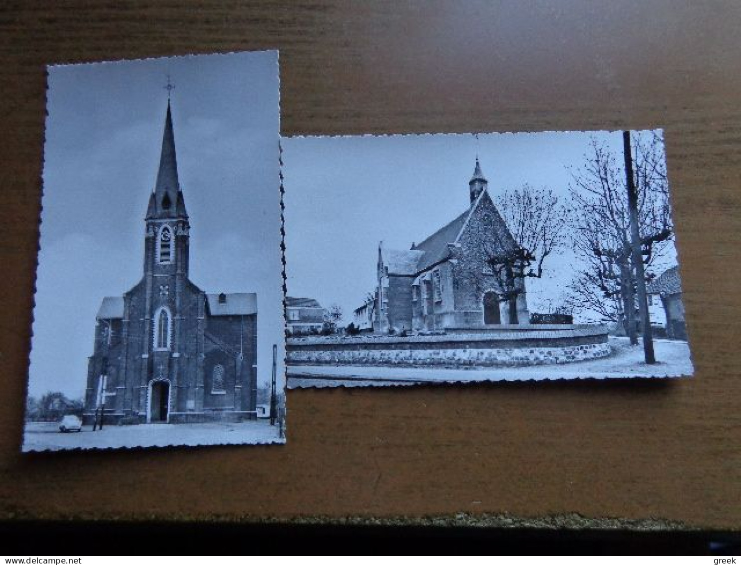2 Kaarten Van Emblem: St Gummarus Kerk + Allierse Kapel --> Onbeschreven - Ranst