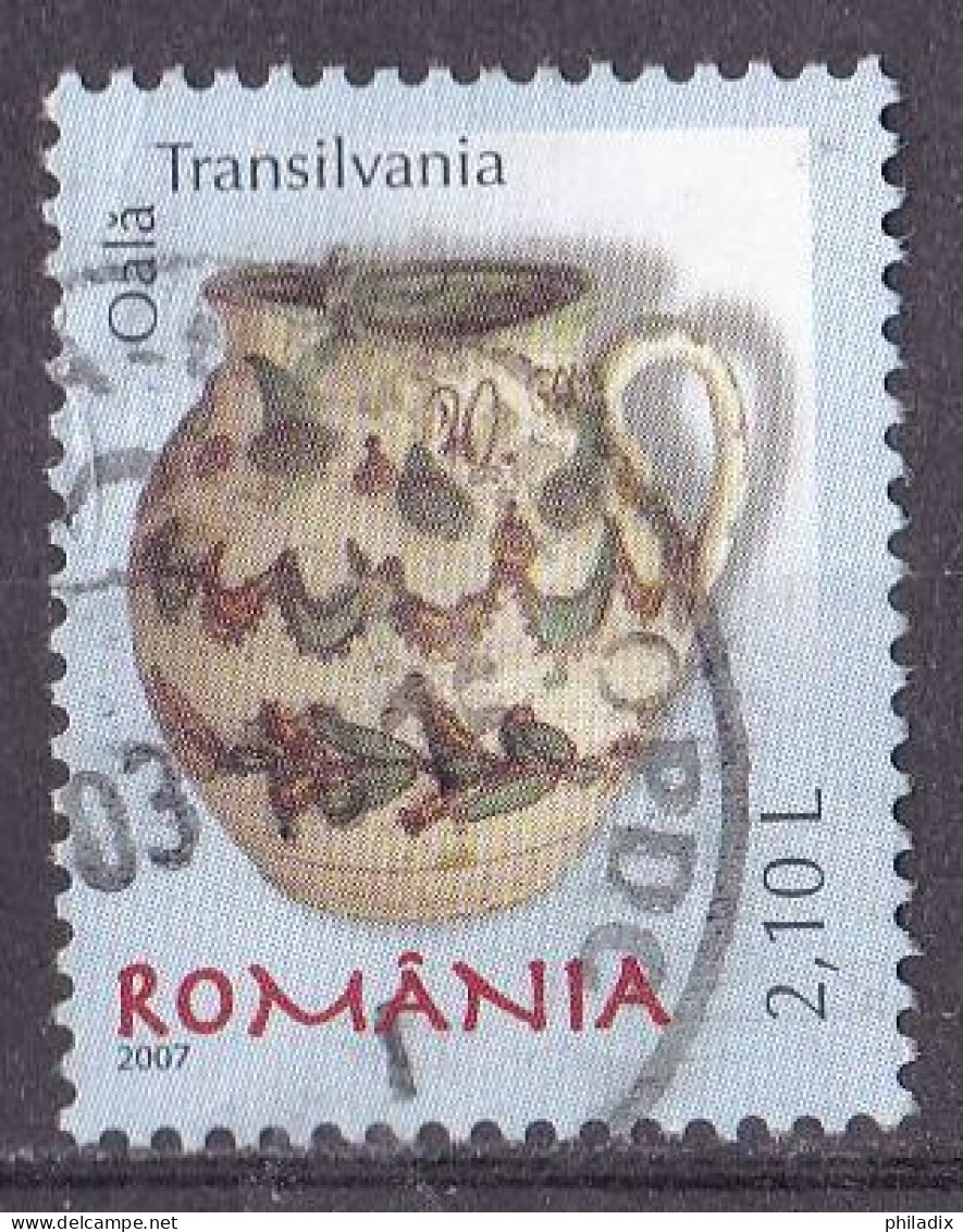 Rumänien Marke Von 2007 O/used (A2-15) - Oblitérés
