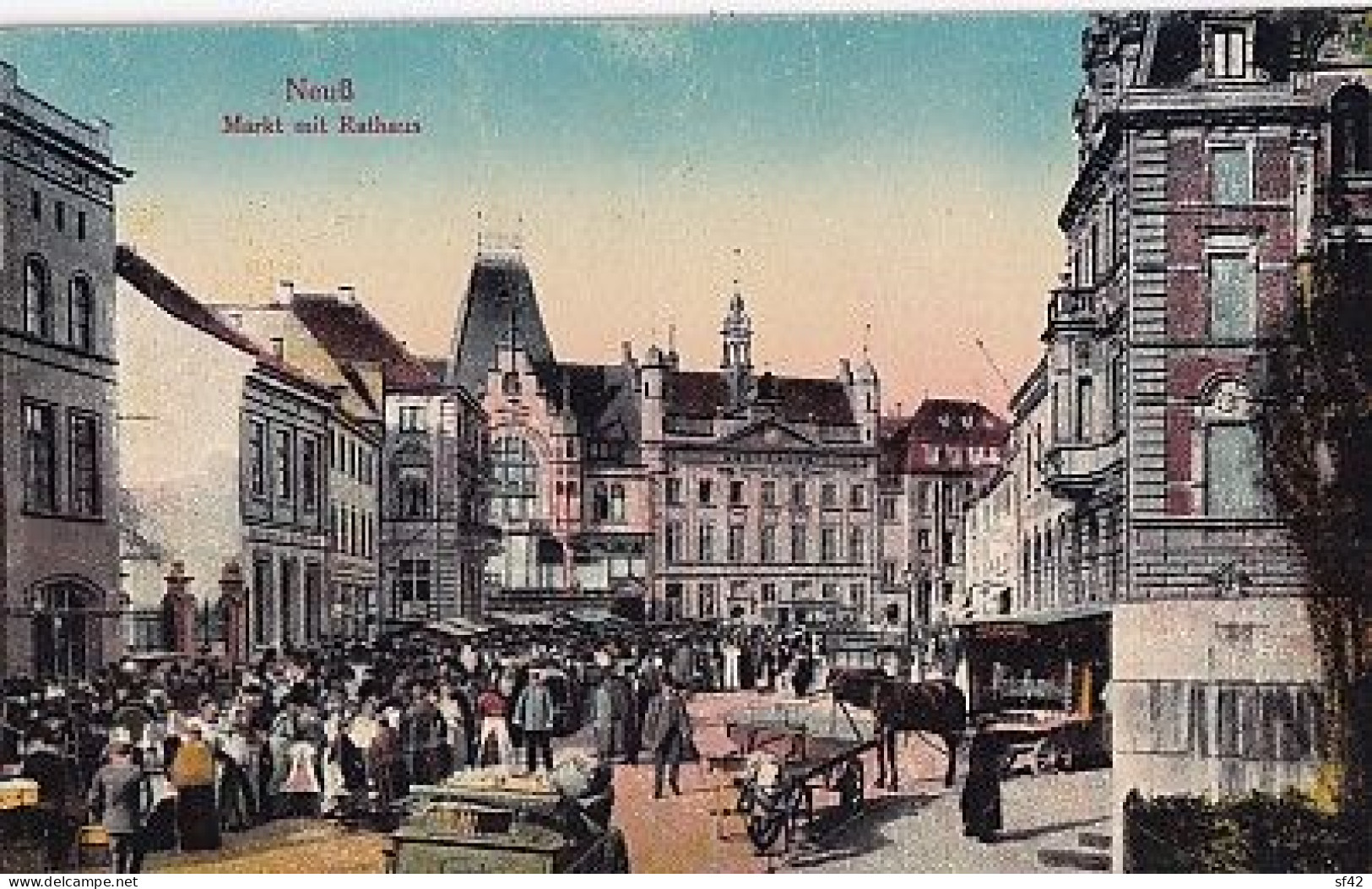 NEUSS                                      MARKT MIT RATHAUS - Neuss