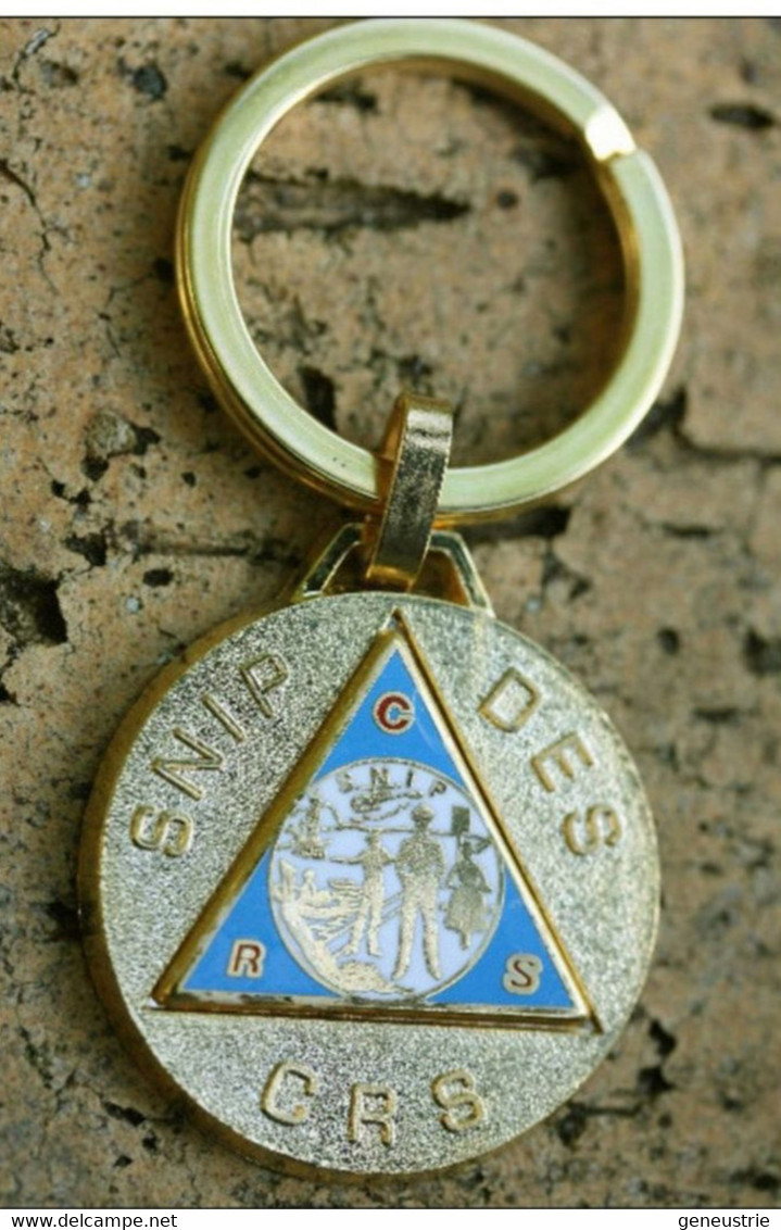 Beau Porte-clés "SNIP Des CRS" (Syndicat National Indépendant De La Police) Porte-clefs - Polizei