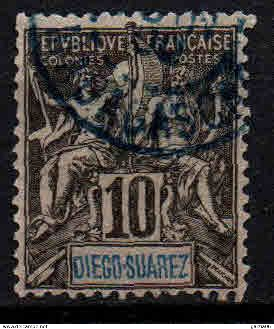 Diego Suarez - 1893 - Type Sage  - N° 42  - Oblit - Used - Oblitérés