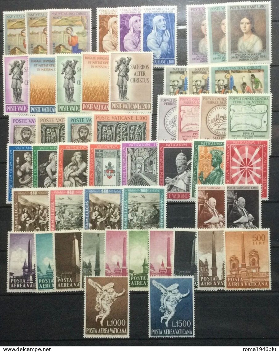 VATICANO 1958/1963 COLLEZIONE COMPLETA GIOVANNI XXIII - Unused Stamps