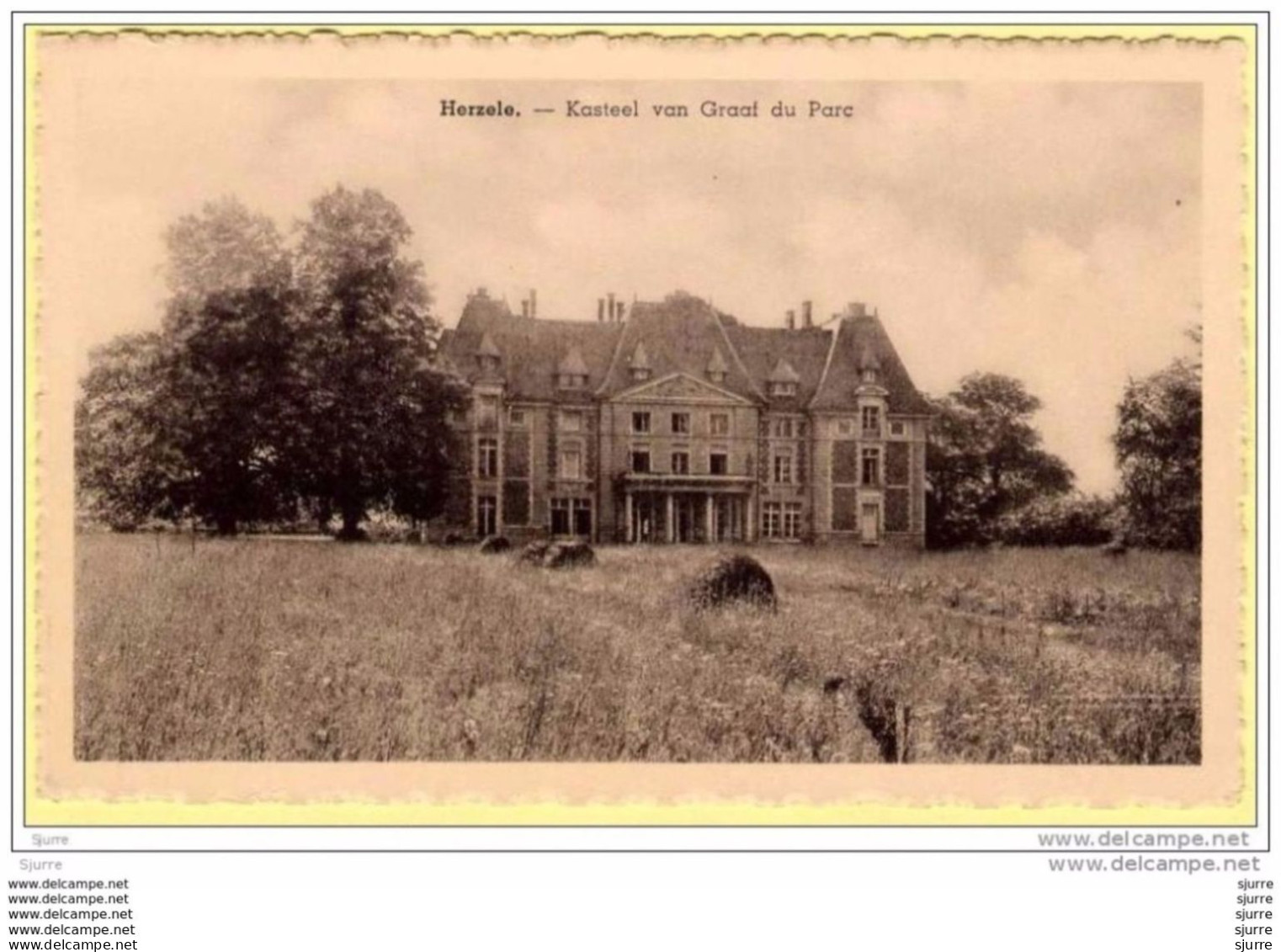 HERZELE - Kasteel Graaf Du PARC - Château - Herzele