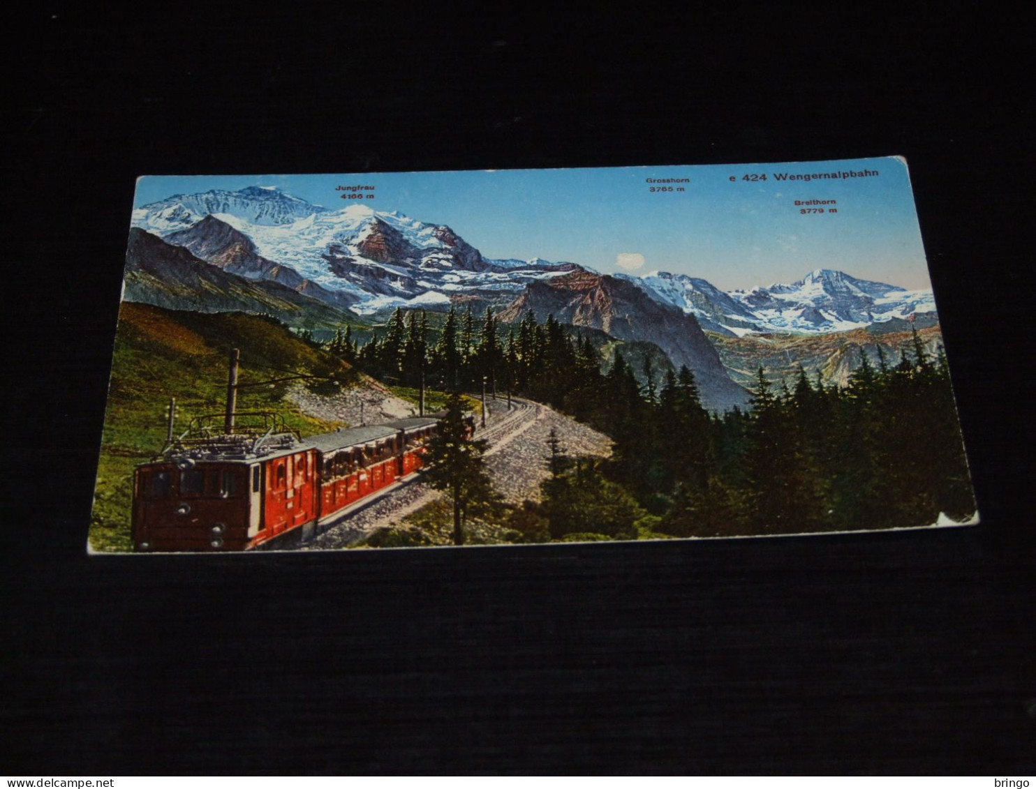 68074-           BERNE  BERN, WENGERNALPBAHNBAHN  / Trein / Zug / Train / Tren - 1935 - Wengen