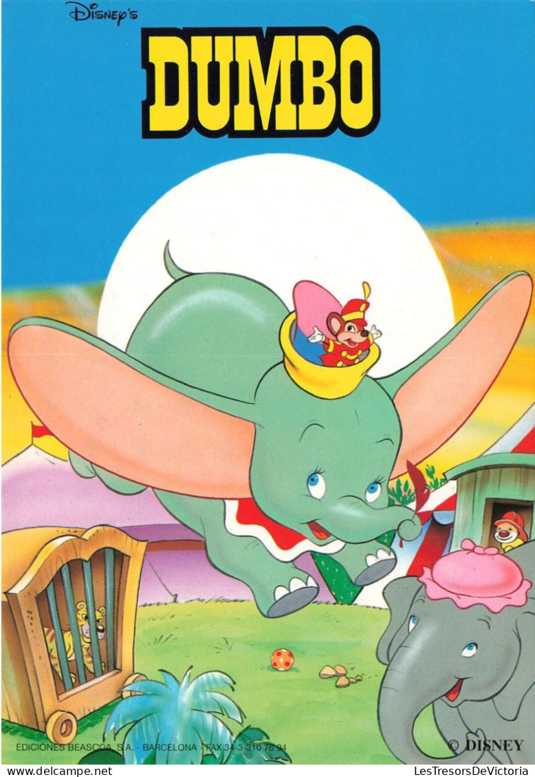 DYSNEY - Disneyworld - Personnage - DUMBO - Carte Postale - Disneyworld