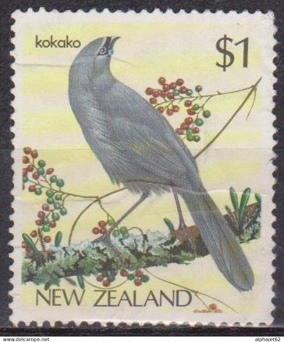 Faune - Oiseau - NOUVELLE ZELANDE - Calloeus Cinecera - N° 895 - 1985 - Used Stamps