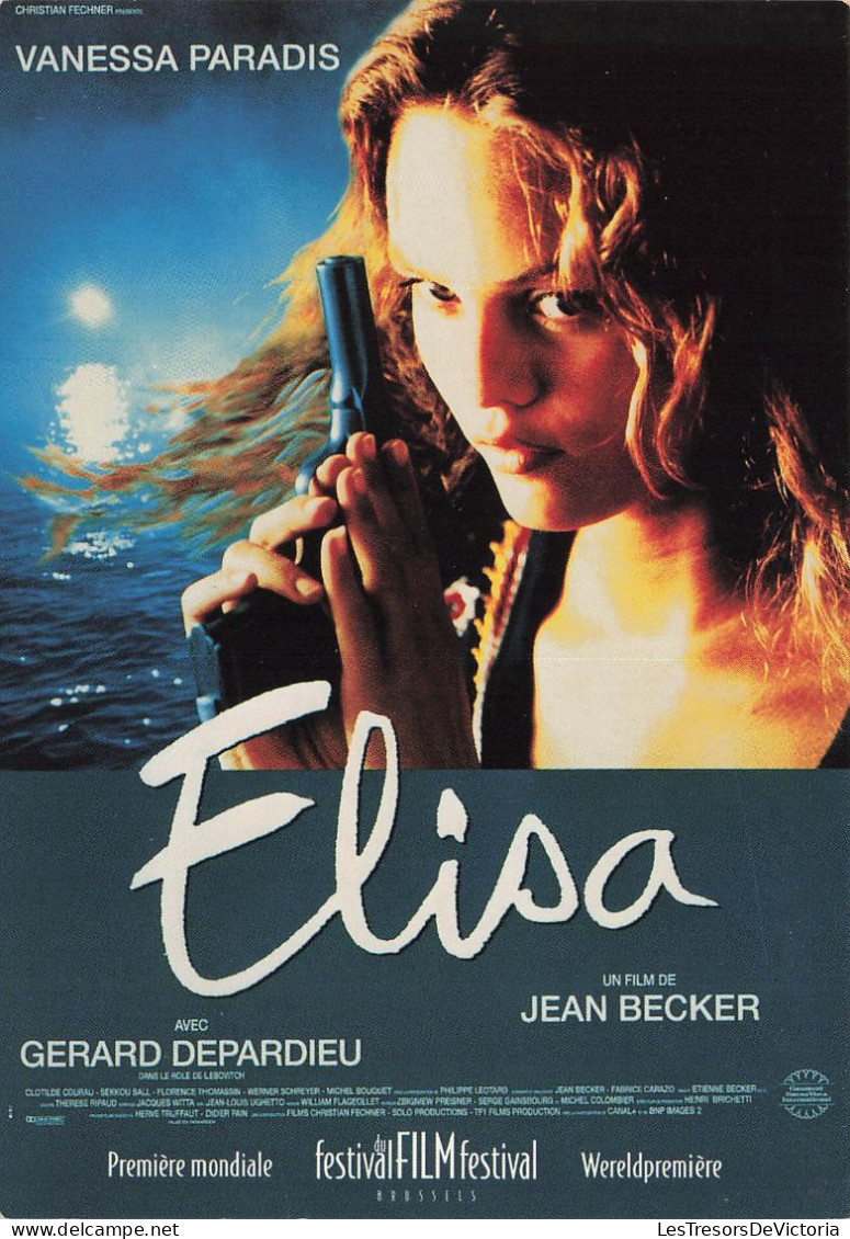 SPECTACLE - Cinéma - Elisa - Vanessa Paradis - Gérard Depardieu - Jean Becker - Affiche - Carte Postale - Plakate Auf Karten