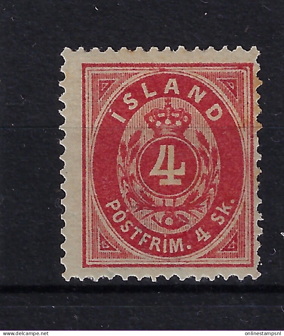 Iceland Mi 3A Neuf Avec ( Ou Trace De) Charniere / MH 1873  Perfo 14 * 13.5 - Ongebruikt