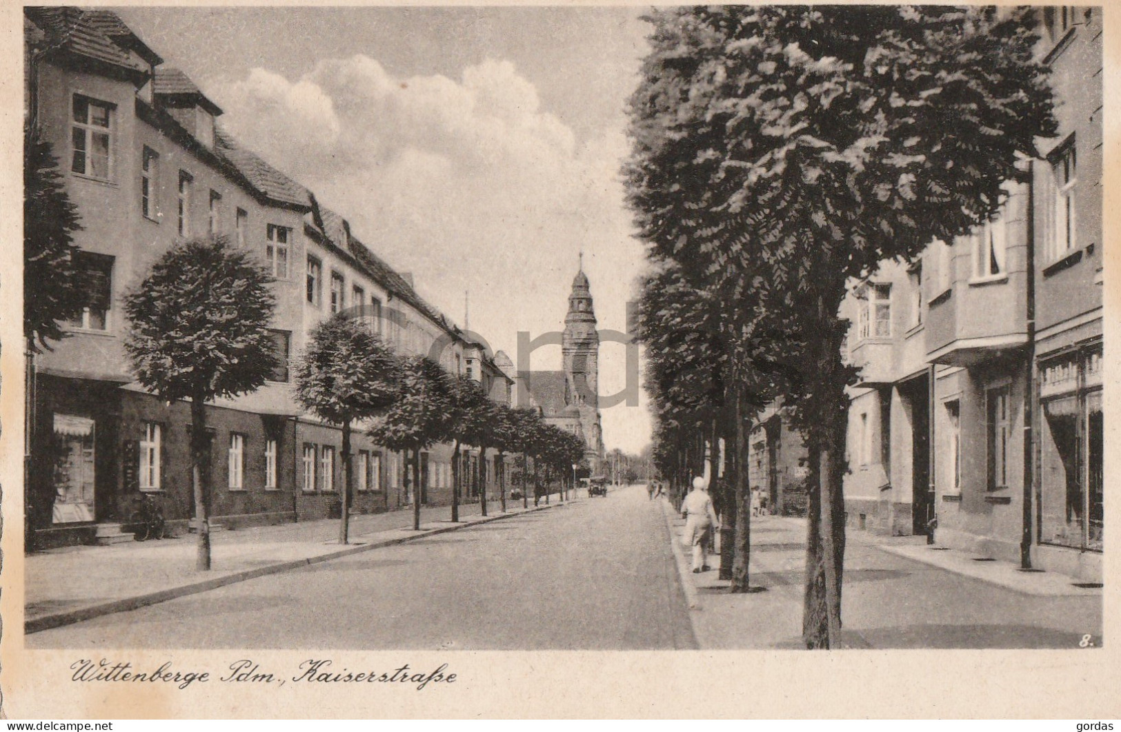 Germany - Wittenberge Pdm. - Kaiserstrasse - Wittenberge