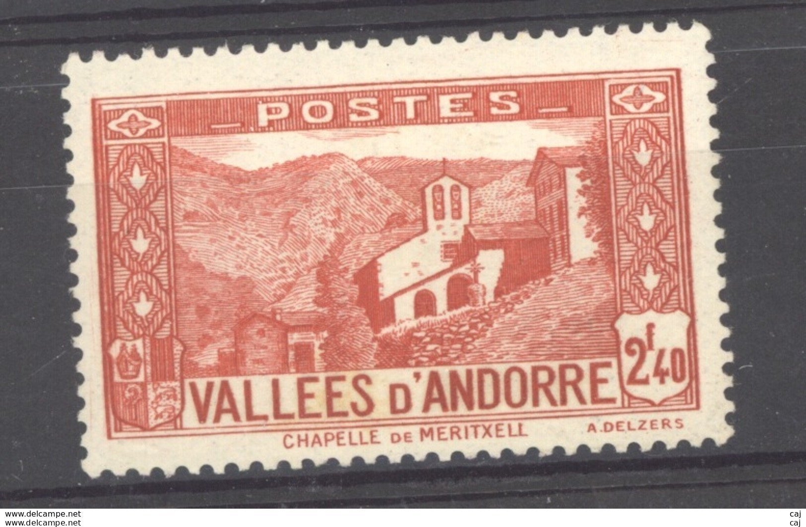 Andorre  :  Yv  85  ** - Neufs
