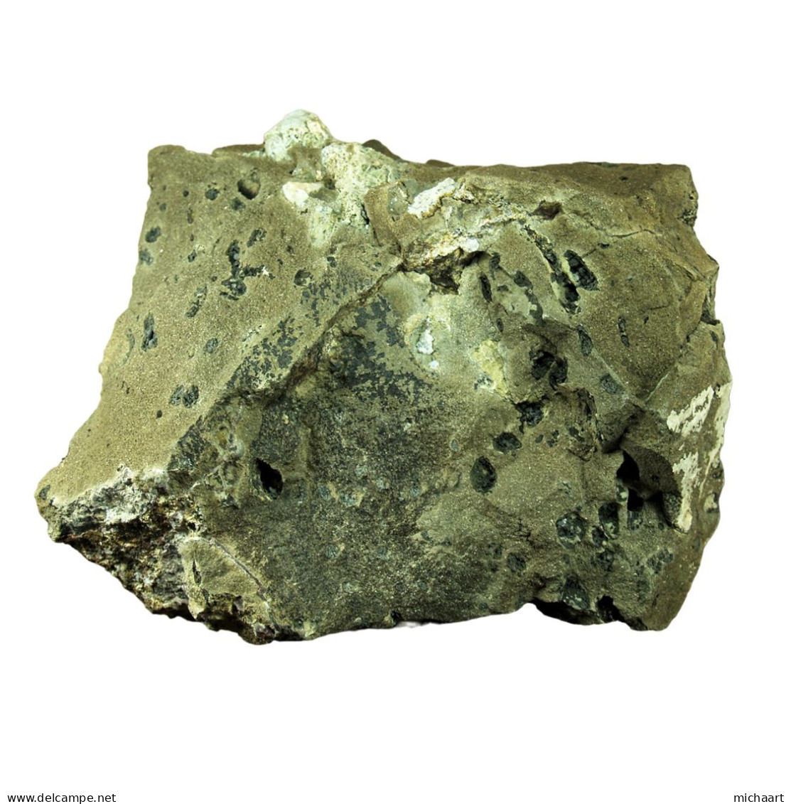 Green Basalt Mineral Rock Specimen 1224g - 43 Oz Cyprus Troodos Ophiolite 03136 - Minéraux