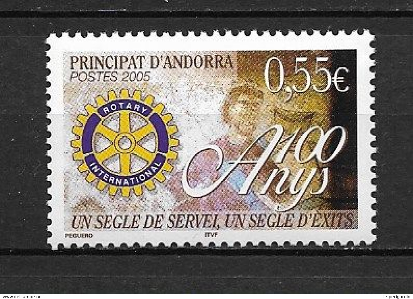 ANDORRE FR ,  No 618 , NEUF , ** , SANS CHARNIERE, TTB . - Neufs