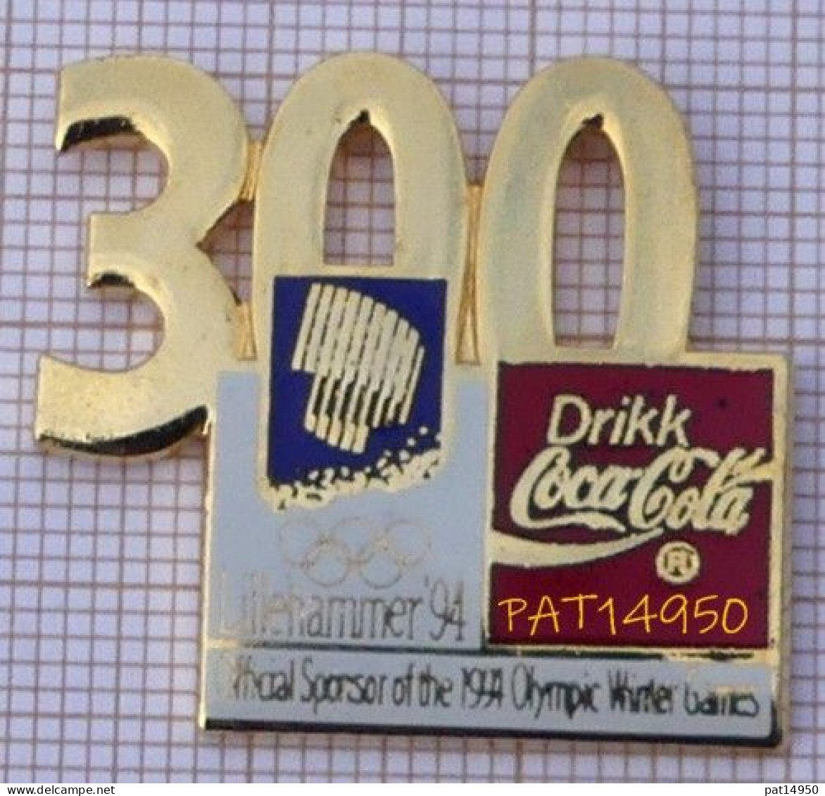 PAT14950 COCA   JO LILLEHAMMER 94 1994 En Version EGF - Coca-Cola