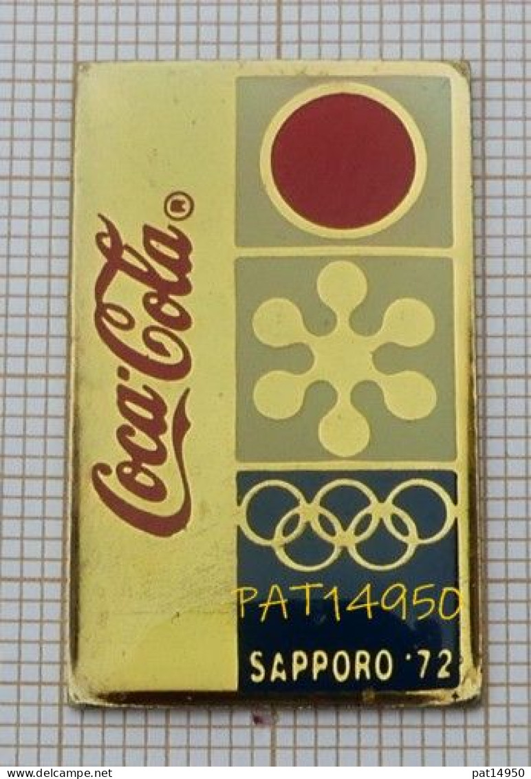 PAT14950 COCA COLA  JO SAPPORO 72 1972 En Version EPOXY PREMIER TAIWAN - Coca-Cola