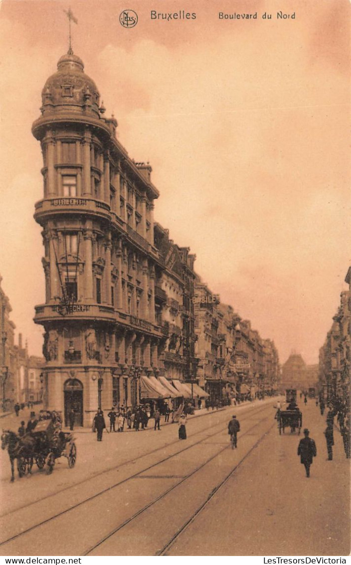 BELGIQUE - Bruxelles - Boulevard Du Nord - Carte Postale Ancienne - Avenidas, Bulevares