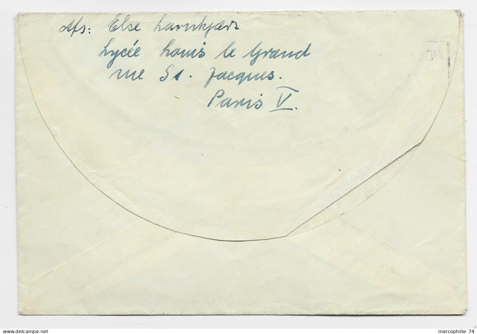 FRANCE MAZELIN 1FR50X4 2 TEINTES LETTRE COVER PARIS 29 JUIL 1947 AU TARIF - 1945-47 Ceres Of Mazelin